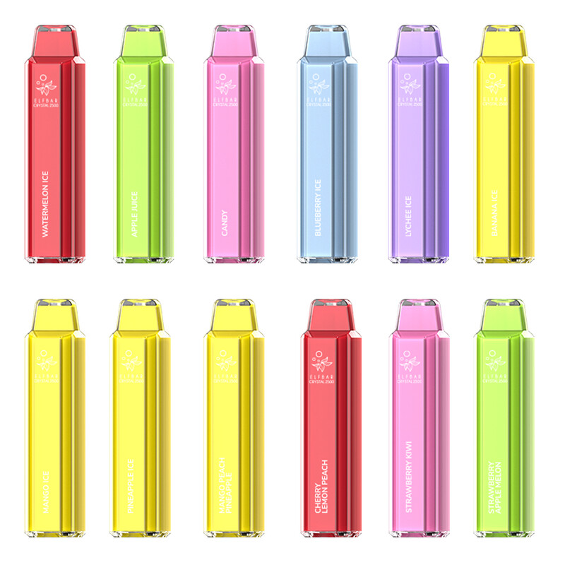 Одноразова Pod система Elf Bar Crystal 2500 Disposable Pod 1000 маг Одноразова Pod система Elf Bar Crystal 2500 Disposable Pod 1000 маг