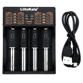 Універсальний зарядний пристрій LiitoKala Lii 402, купити по кращій ціні - Вейп Шоп Steam Machine