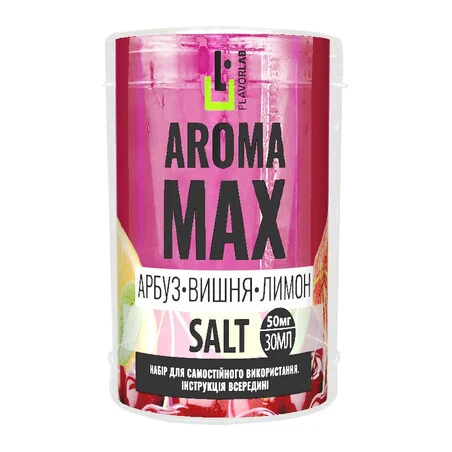 Набор Aroma Max Salt Kit Арбуз-Вишня-Лимон 30 мл - Вейп Шоп Steam Machine