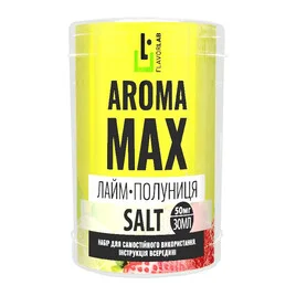 Набір Aroma Max Salt Kit Лайм-Полуниця 30 мл - Вейп Шоп Steam Machine