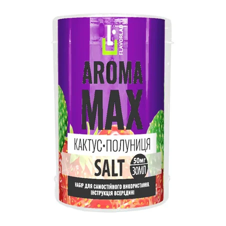 Набір Aroma Max Salt Kit Кактус-Полуниця 30 мл - Вейп Шоп Steam Machine