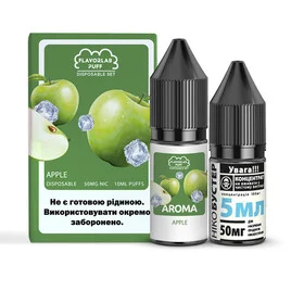 Набір Flavorlab Puff Salt Apple (Яблуко) 10 мл 50 мг - Вейп Шоп Steam Machine