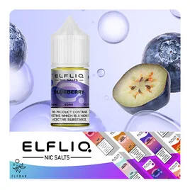 Жидкость Elf Bar ELFLIQ Salt Blueberry 30 мл - Вейп Шоп Steam Machine