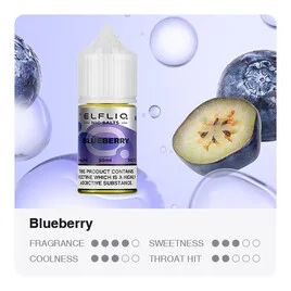 Жидкость Elf Bar ELFLIQ Salt Blueberry 30 мл