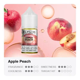 Жидкость Elf Bar ELFLIQ Salt Apple Peach 30 мл