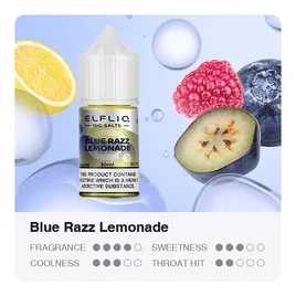 Жидкость Elf Bar ELFLIQ Salt Blue Razz Lemonade 30 мл