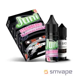 Набір Juni Silver Ice Hybrid Salt Kit Strawberry Blackberries 15мл - Вейп Шоп Steam Machine