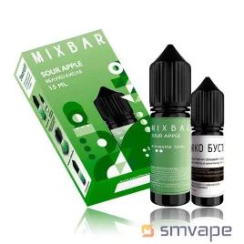 Набір Mix Bar Salt Kit Sour Apple 15ml - Вейп Шоп Steam Machine