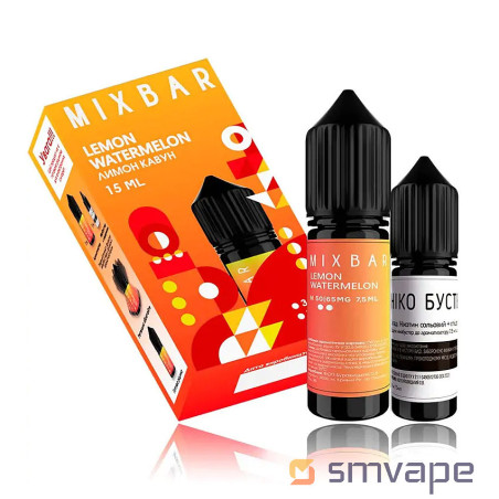 Набір Mix Bar Salt Kit Lemon Watermelon 15ml - Вейп Шоп Steam Machine