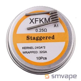 Спіраль XFKM Staggered A1 - Вейп Шоп Steam Machine