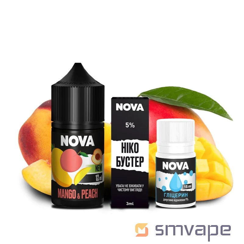 Набор Nova New Salt Kit Mango Peach 30 мл