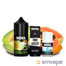 Набор Nova New Salt Kit Honeydew Papaya 30 мл NOVA - 1