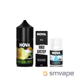 Набір Nova New Salt Kit Honeydew Papaya 30 мл