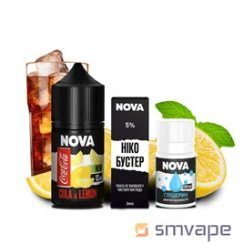 Набор Nova New Salt Kit Cola Lemon 30 мл NOVA - 1