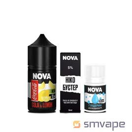 Набір Nova New Salt Kit Cola Lemon 30 мл NOVA-2