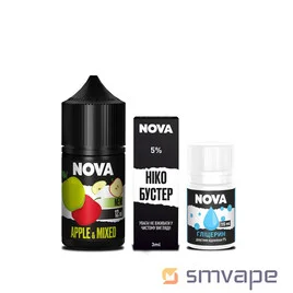 Набор Nova Salt Kit Mixed Apple 30 мл