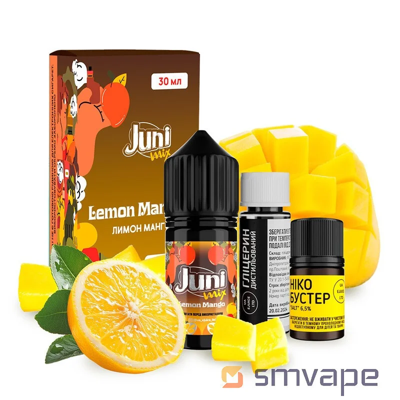 Набор Juni Mix Salt Kit Lemon Mango 30мл