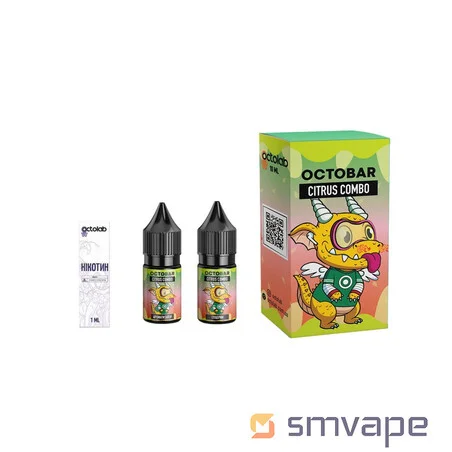 Набір Octobar NFT Salt Kit Citrus Combo 10 мл Octobar-1