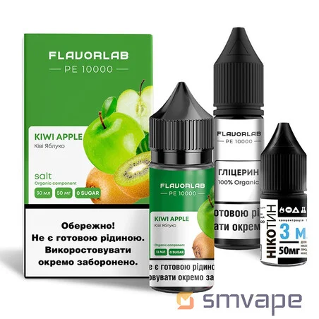 Набір Flavorlab PE 10000 Salt Kit Kiwi Apple 30 мл Flavorlab-1