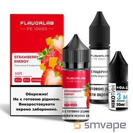 Набір Flavorlab PE 10000 Salt Kit Strawberry Energy 30 мл Flavorlab-1