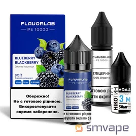 Набір Flavorlab PE 10000 Salt Kit Blueberry Blackberry 30 мл Flavorlab-1