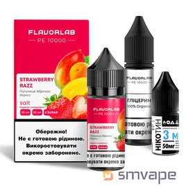 Набір Flavorlab PE 10000 Salt Kit Strawberry Razz 30 мл Flavorlab-1