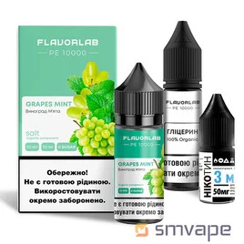 Набір Flavorlab PE 10000 Salt Kit Grape Mint 30 мл Flavorlab-1