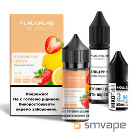 Набір Flavorlab PE 10000 Salt Kit Strawberry Lemon 30 мл Flavorlab-1