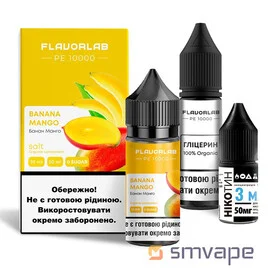 Набір Flavorlab PE 10000 Salt Kit Banana Mango 30 мл Flavorlab-1