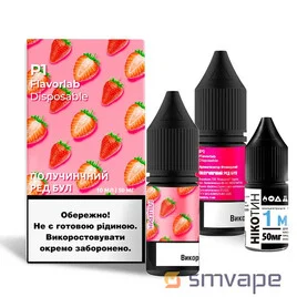 Набір Flavorlab P1 Salt Полуничний Ред Бул 10 мл Flavorlab-1