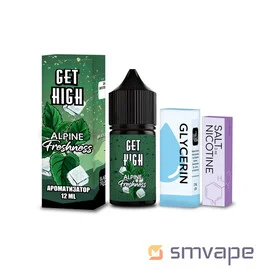 Набір Get High Salt Kit Alpine Freshness 30 мл Get High-1