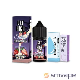 Набір Get High Salt Kit Silky Strawberry 30 мл Get High-1