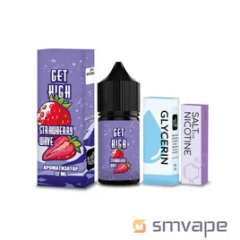 Набір Get High Salt Kit Strawberry Wave 30 мл Get High-1