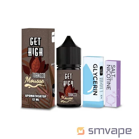 Набір Get High Salt Kit Tobacco Mousse 30 мл Get High-1