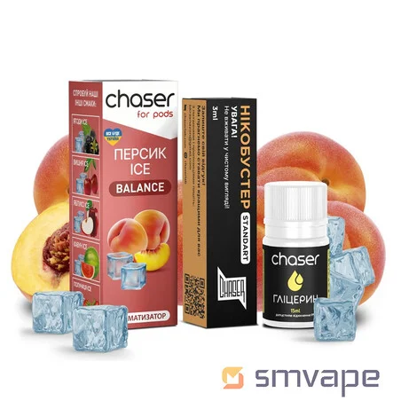 Набор Chaser Salt Kit Peach Ice 30 мл Chaser - 1