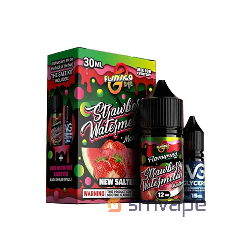 Набір Flamingo Salt Kit Strawberry Watermelon 30 мл