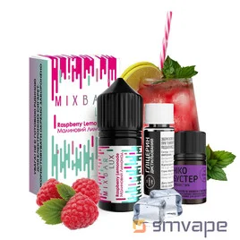 Набор Mix Bar Lux Salt Kit Raspberry Lemonade 30ml Mix Bar - 1