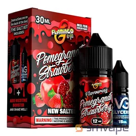 Набір Flamingo Salt Kit Pomegranate Strawberry 30 мл Flamingo-1