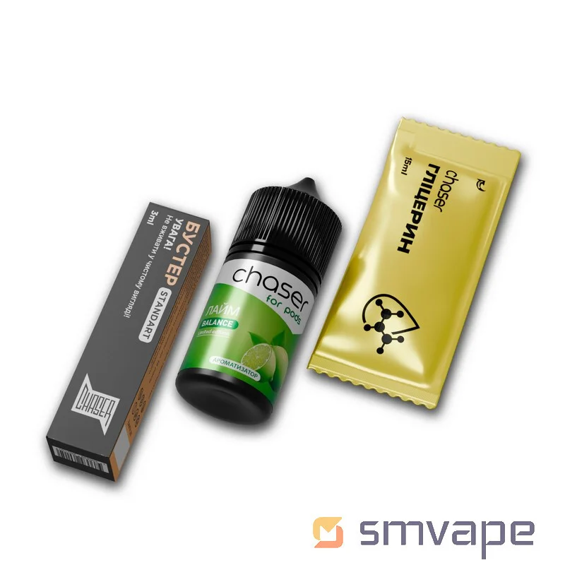 Набор Chaser Salt Kit Lime 30 мл Набор Chaser Salt Kit Lime 30 мл