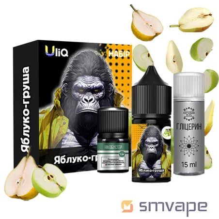 Набор Uliq Salt Kit Яблуко Груша 30 мл - Steam Machine Vape
