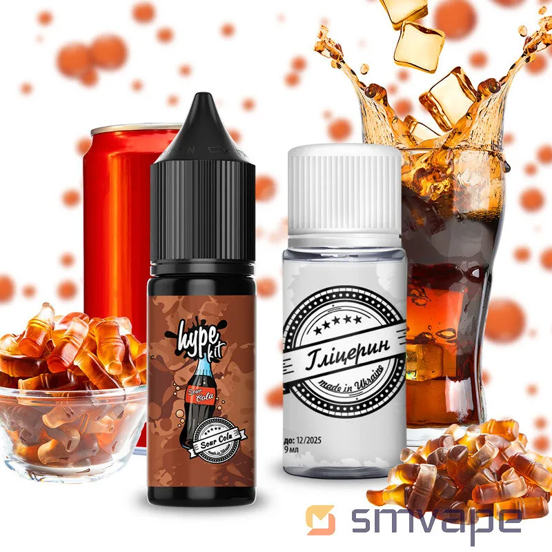 Набір Hype Salt Kit Sour Cola 15 мл Набір Hype Salt Kit Sour Cola 15 мл