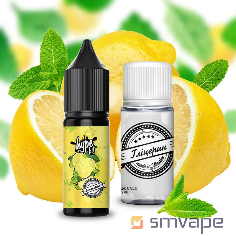 Набір Hype Salt Kit Lemon Mint 15 мл