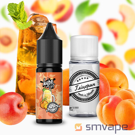 Набор Hype Salt Kit Peach Soda 15 мл - Steam Machine Vape