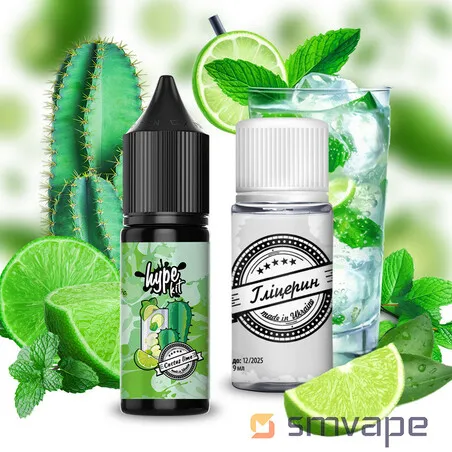 Набор Hype Salt Kit Cactus Lime 15 мл - Steam Machine Vape