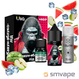 Набір Uliq Salt Kit Кавун-Яблуко-Лід 30 мл - Steam Machine Vape