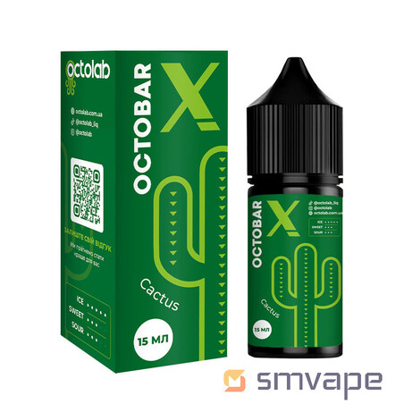 Набір Octobar X Salt Kit Cactus 30 мл - Steam Machine Vape