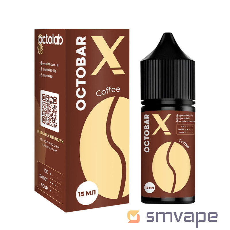 Набор Octobar X Salt Kit Coffe 30 мл Набор Octobar X Salt Kit Coffe 30 мл
