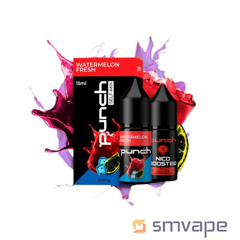 Набор Punch Salt Kit Watermelon Fresh 30 мл Набор Punch Salt Kit Watermelon Fresh 30 мл