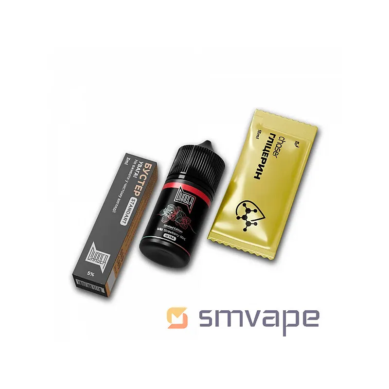 Набір Chaser Black Salt Kit Wild Strawberry Mint 30 мл Набір Chaser Black Salt Kit Wild Strawberry Mint 30 мл