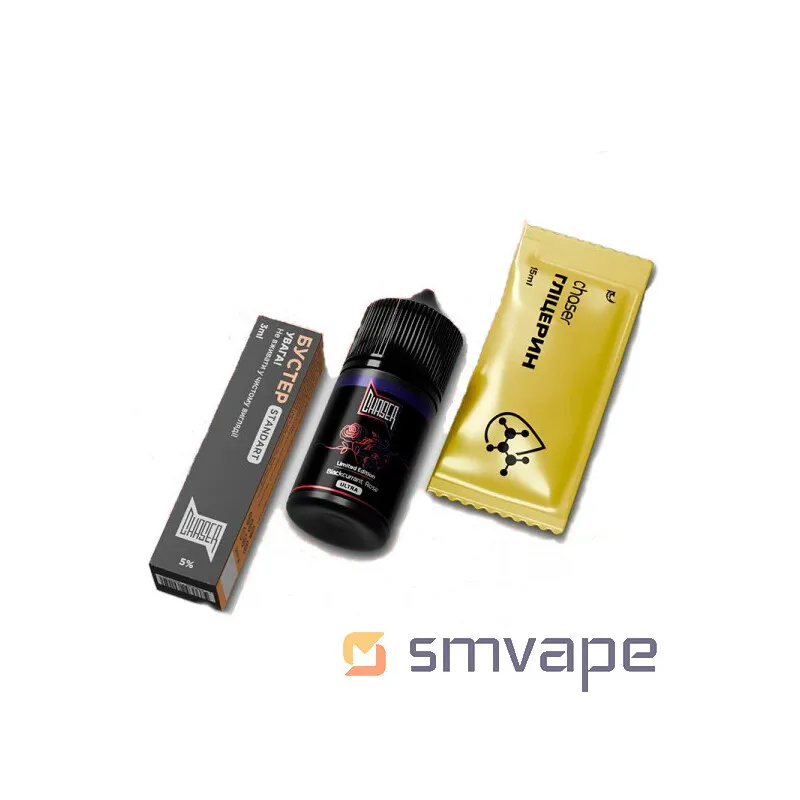 Набір Chaser Black Salt Kit Black Currant Rose 30 мл Набір Chaser Black Salt Kit Black Currant Rose 30 мл